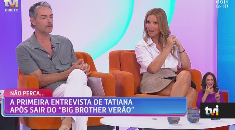 Cristina Ferreira dá voz a Cláudio Ramos após polémica no Big Brother