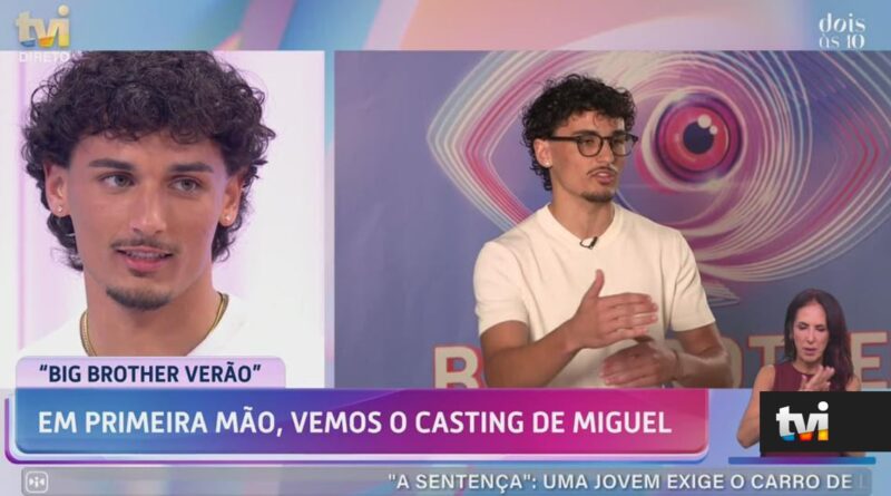 Casting de Miguel já anunciava ligação a Mariana Sá no BB