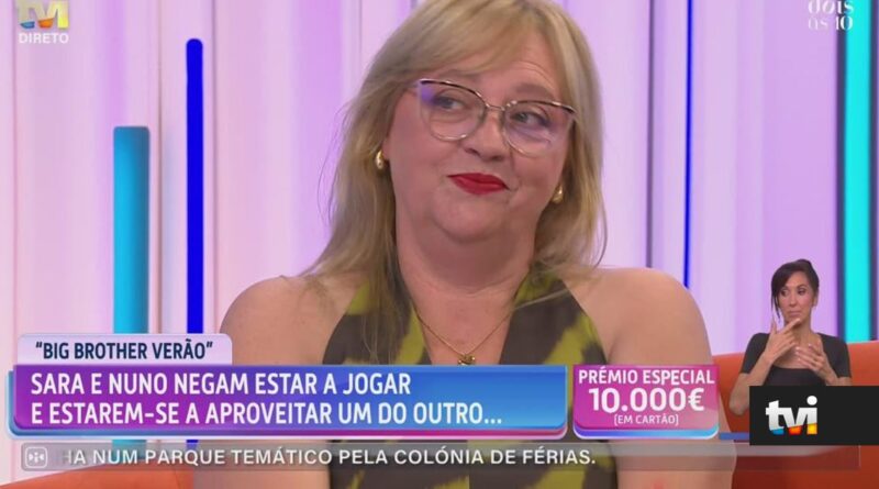 BB Verão: família de Sara revela se ela está apaixonada por Nuno