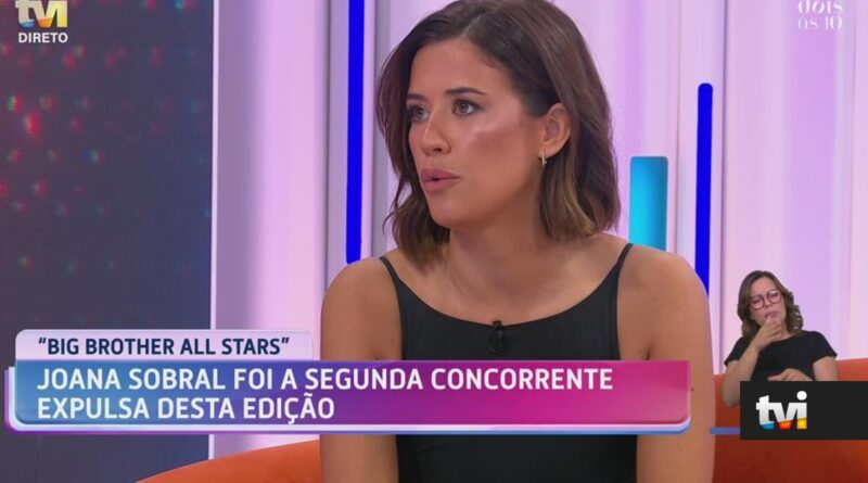 Joana Sobral revela o concorrente mais difícil de aturar no BB All Stars