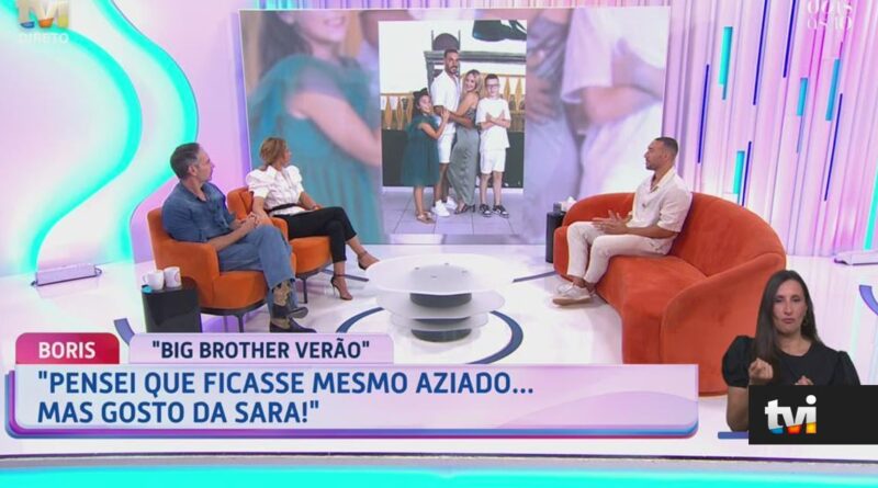 Cristina Ferreira confronta Boris: «Foi jogo?» no Big Brother Verão