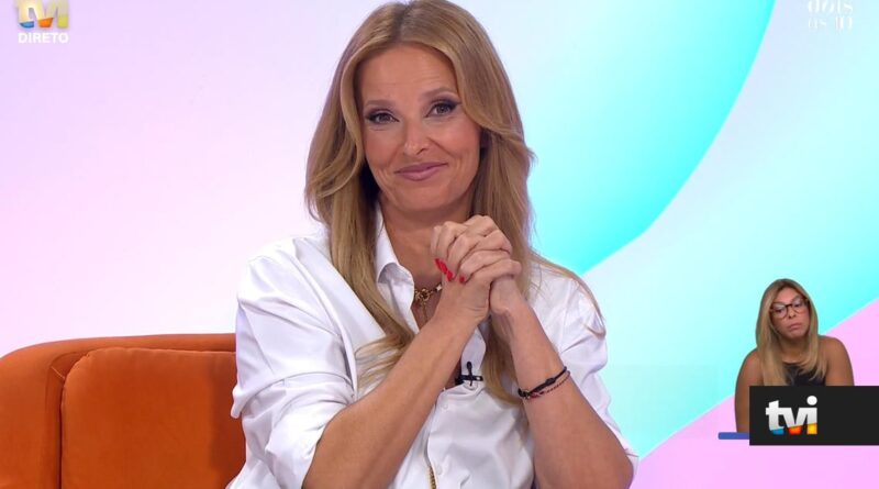 Cristina Ferreira alerta para "tornado" no Big Brother All Stars