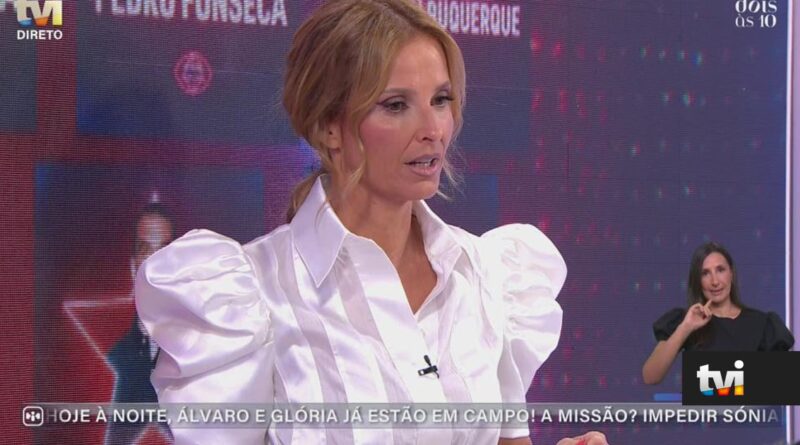 Cristina Ferreira diverte-se com concorrente do Big Brother All Stars