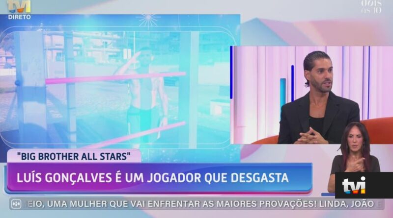 Gonçalo Quinaz destaca concorrente diferente no Big Brother