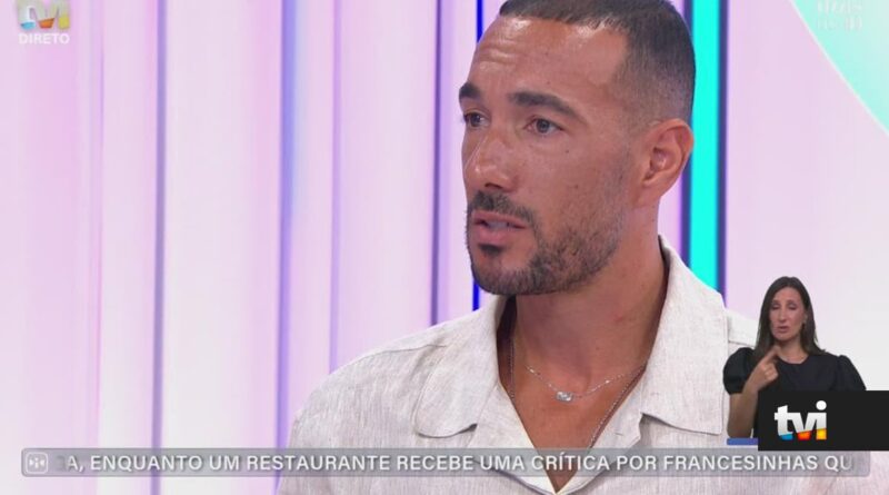 Boris emociona-se ao sair do Big Brother Verão